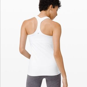 Women’s White Workout Tank